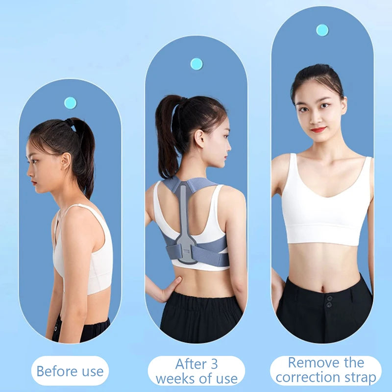 Posture Corrector Upper Posture Brace For Support Providing Shoulder-Neck-Back Relief Pain Adjustable